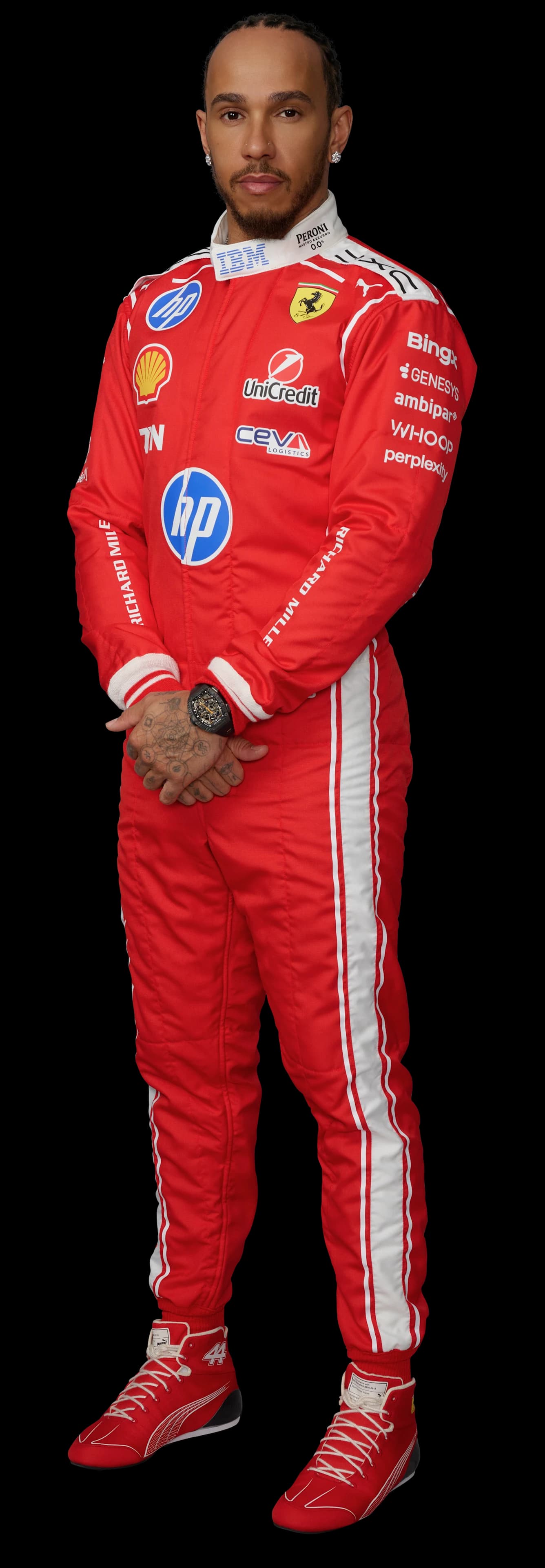 Lewis Hamilton portrait